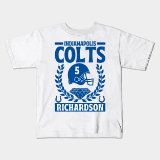 Indianapolis Colts Richardson 5 American Football Kids T-Shirt